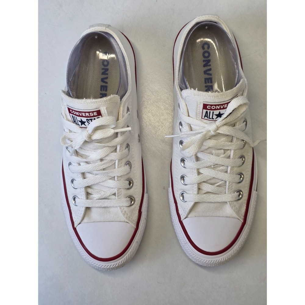 Converse All Star Women's Sneakers Size 7 White Low Top Lace Up Shoes W7652 - Picture 12 of 15